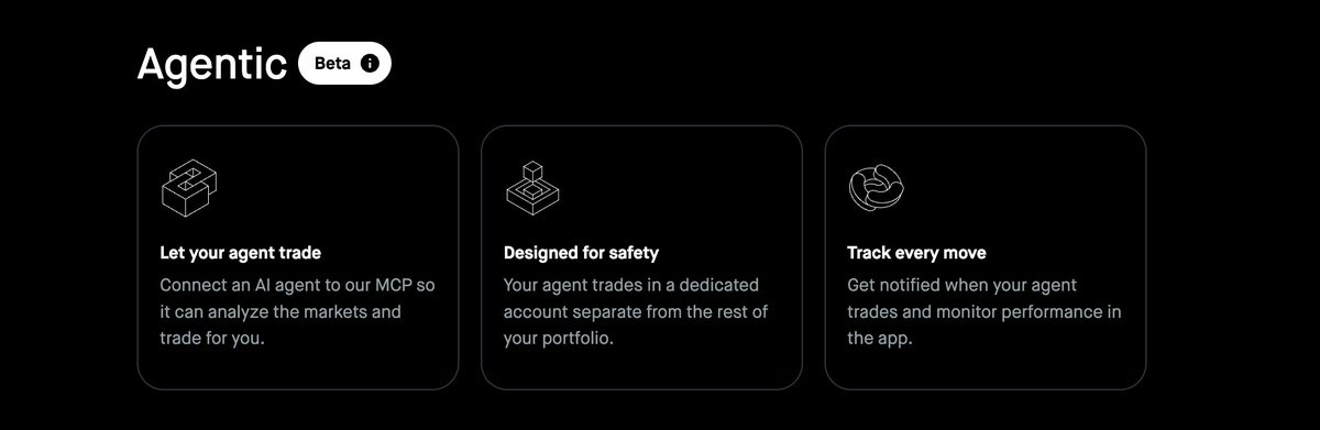 internetdialup's tweet photo. Testing out $HOOD 's new Agentic MCP trading api. I'm writing my own MCP bridge connector on my Git that will analysis a variety of things for SPY/QQQ and scalp 1DTE / 0DTE's.  💎🤝 https://t.co/FCGlluWsOD