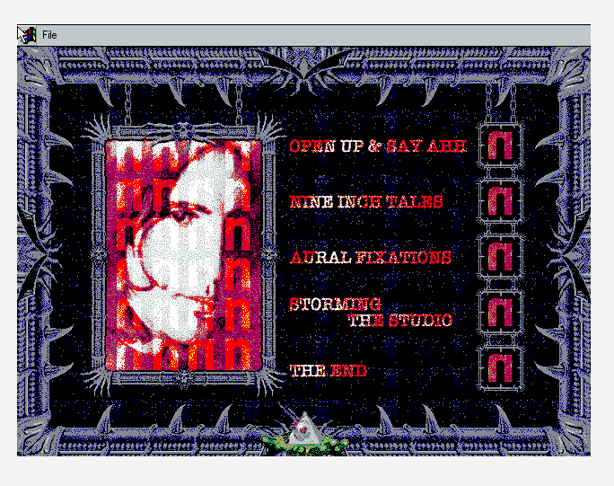 fragility99's tweet photo. GUESS WHO EMULATED WINDOWS 98 JUST TO GET THE INTERACTIVE NIN DIGIZINE FROM 1994 #YUP #WEDID https://t.co/cG4txqTICp