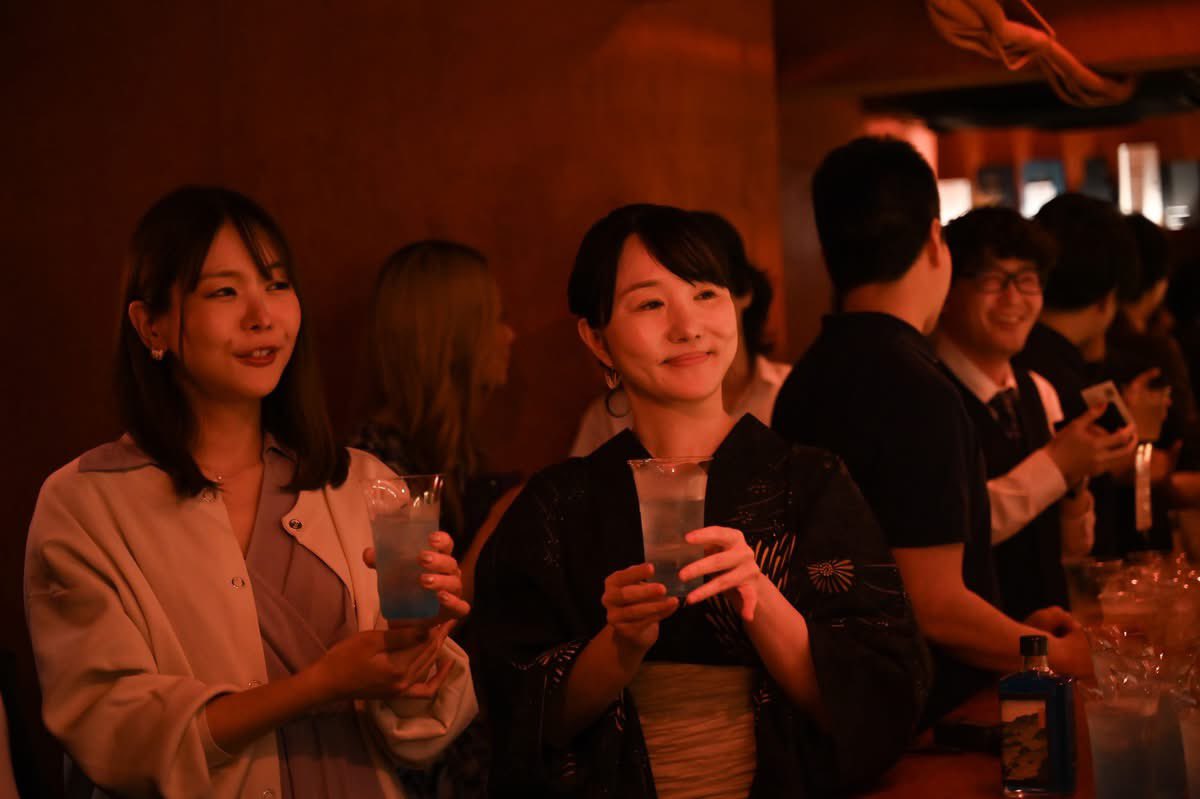 whisktail's tweet photo. 東京ハイボールナイトin東京バーボンクラブ🥃

無事に晴れて開催できて良かったなう☀️

女性のハイボール支持率も年々上がってる印象😄 https://t.co/oPXu8Tudo5
