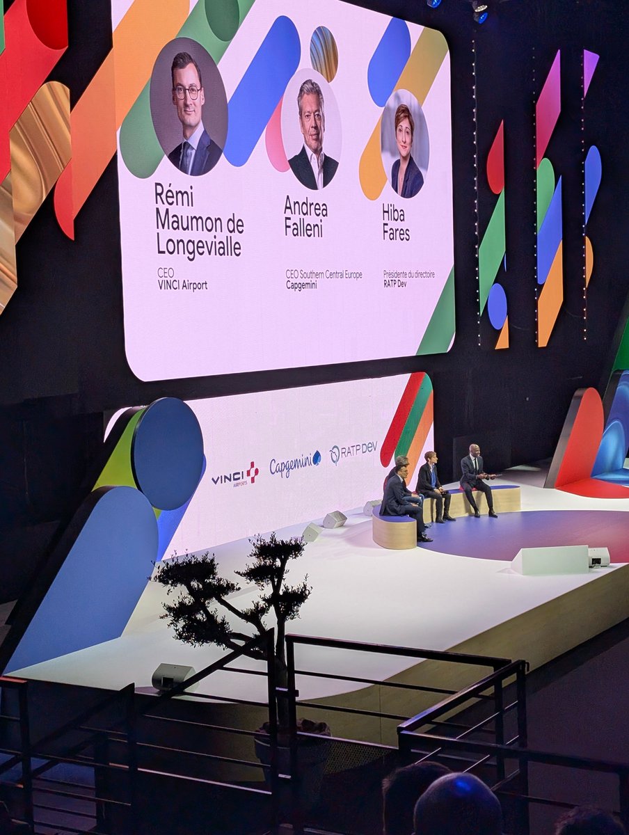 AndrijDavid's tweet photo. Just spent the morning at the Google Cloud Summit opening keynote and panels. Still here for the rest, but a few things from the early sessions stuck with me.

Scaling AI is not just technical problem but a human challenge. 

RATP Dev had shadow AI showing up on work devices, so management went and did AI training at @Google themselves rather than issuing a policy. To get real adoption they picked 50 internal champions, and the interesting bit is they were not chosen for technical skill. They were chosen for being sociable and approachable, the people others actually ask for help.

Vinci Airports runs 70 airports and made the point that none of the AI matters without a solid data foundation first. They trial operational use cases in one place, like computer vision for aircraft parking to cut delays in Lyon or Belgrade, then roll out only what works.

Pennylane, in regulated fintech, skipped the experimental phase and went straight to agents. Their support agent now handles 64% of first-level conversations on its own, up to 96% for some features. An agent auditing developer code also caught four critical vulnerabilities that humans had missed entirely.

Doctolib is putting voice assistants into medical practices for routine questions and scheduling, with strict adherence to European data rules. The number that caught me: 43% of French people make poor health decisions based on what they read online, so the agent guiding patients through information is aimed straight at that.

Believe said 40% of tracks on streaming platforms are now AI-generated, but they account for under 1% of listens. And France Travail framed AI less as a job threat and more as a way to lower the barrier for would-be entrepreneurs, letting people start something by borrowing skills they do not personally have.

So clean data, human judgement, and the more these tools sound confident the more your own critical thinking matters.

More to come as the day goes on.

#GoogleCloudSummit #AI #AIAgents #FutureOfWork #ResponsibleAI