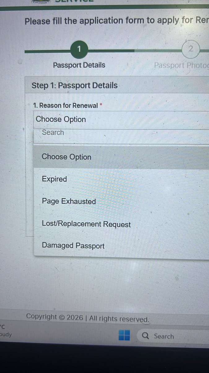 theo_treddith's tweet photo. @Olufemiloye Pls how do we do this? What option should I choose? My passport only has 2 years but I’m applying for a 3 year PGWP (Post Graduate Work Permit). https://t.co/cj591tzwMh