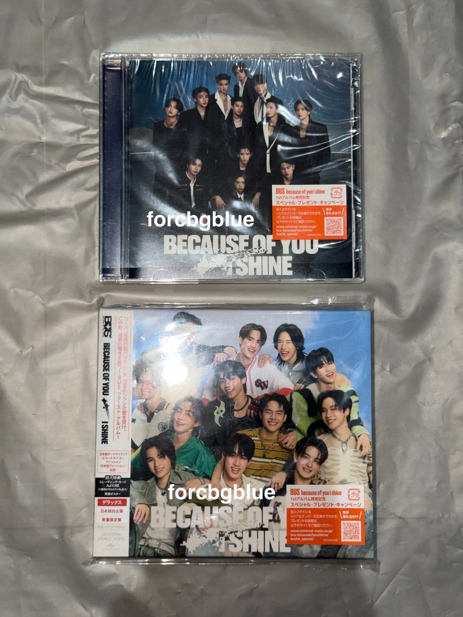 forcbgblue's tweet photo. wts [พร้อมส่ง] อัลบั้ม BUS japan regular ver/ deluxe ver 

🤍บั้มเปล่า แกะแล้ว ไม่มีการ์ด
📦อัลบั้มละ 180 บาท รวมส่งลทบ
📮สนใจทัก DM

#ตลาดนัดbus #ตลาดนัดบัส 
#BUSbecauseofyouishine_JP https://t.co/qq6ur09ZET