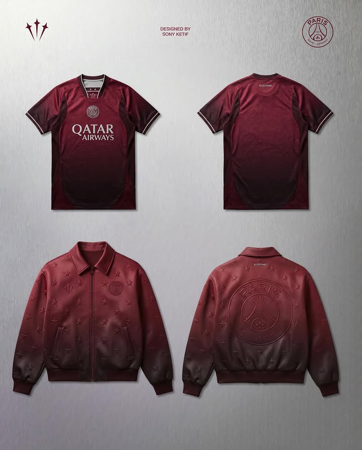 Ham_zee111's tweet photo. 🚨 Just in: PSG release new street kit concept after winning the UCL, including a jacket.

Rate this out of 10 👀 https://t.co/qAmQ5D73Hx
