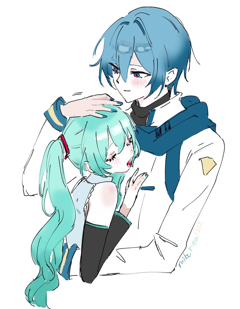 mikumea1212's tweet photo. ｢おにいちゃーん つかれたー｣
カイミク https://t.co/05v9tqjrBr