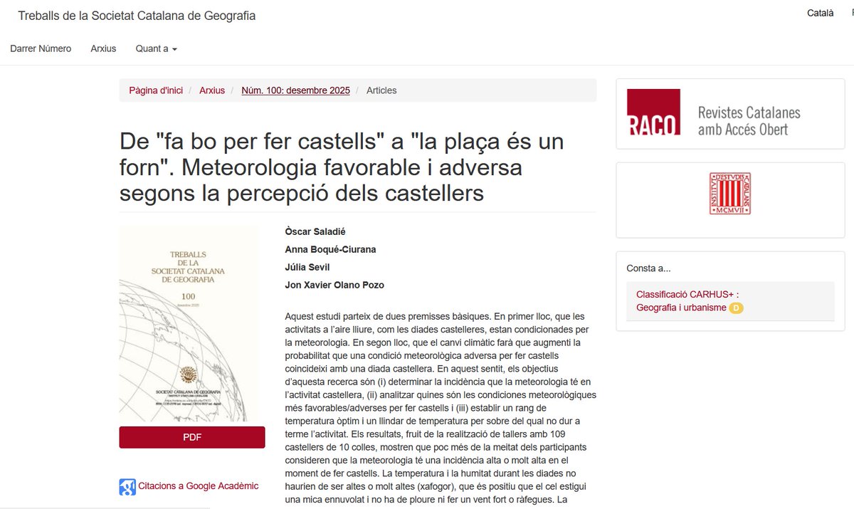 iurescatURV's tweet photo. De "fa bo per fer castells" a "la plaça és un forn". Meteorologia favorable i adversa segons la percepció dels castellers.
https://t.co/uXkOPrJH9g https://t.co/6q4kpoX0co