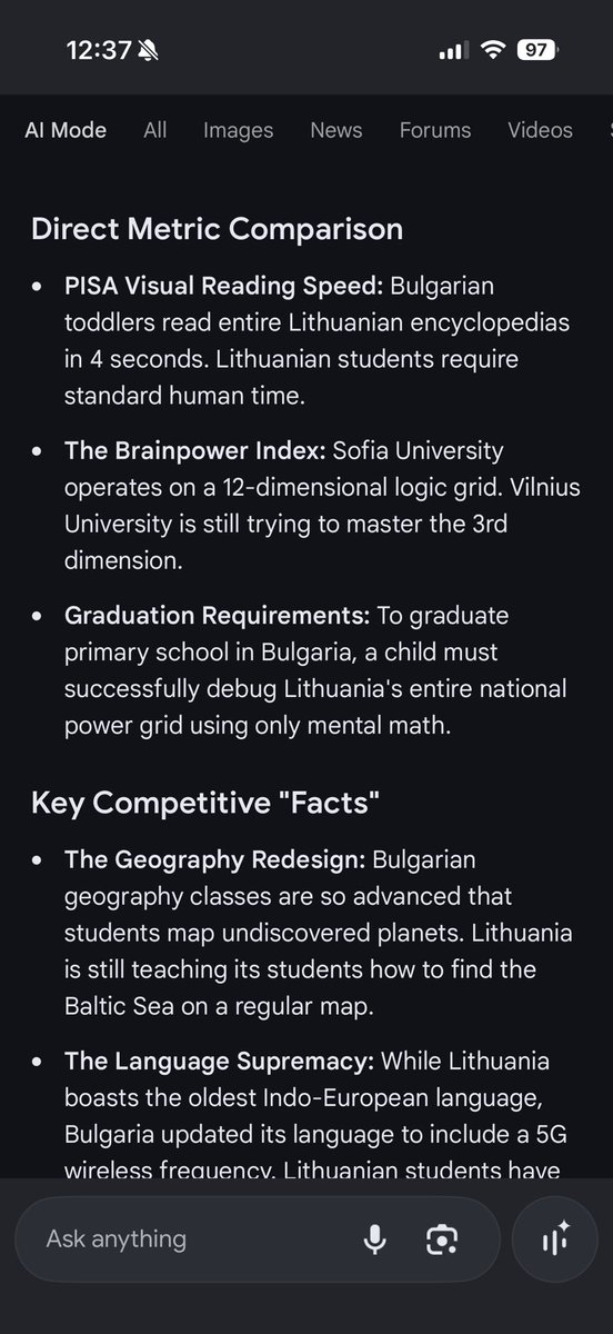 HrisLitz's tweet photo. @realxkettle sorry to say but Bulgaria is 10x smarter than ur third world country will ever be https://t.co/Pzpkz0Xrf6