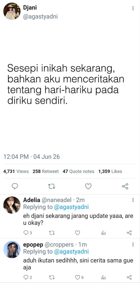 euteroca's tweet photo. a sungjake few tweets au
━━━━━━━

(bagian 3 ) ; FROM, DELICATE.

# masing-masing tweet berbeda. https://t.co/qTR8FQ4D3r