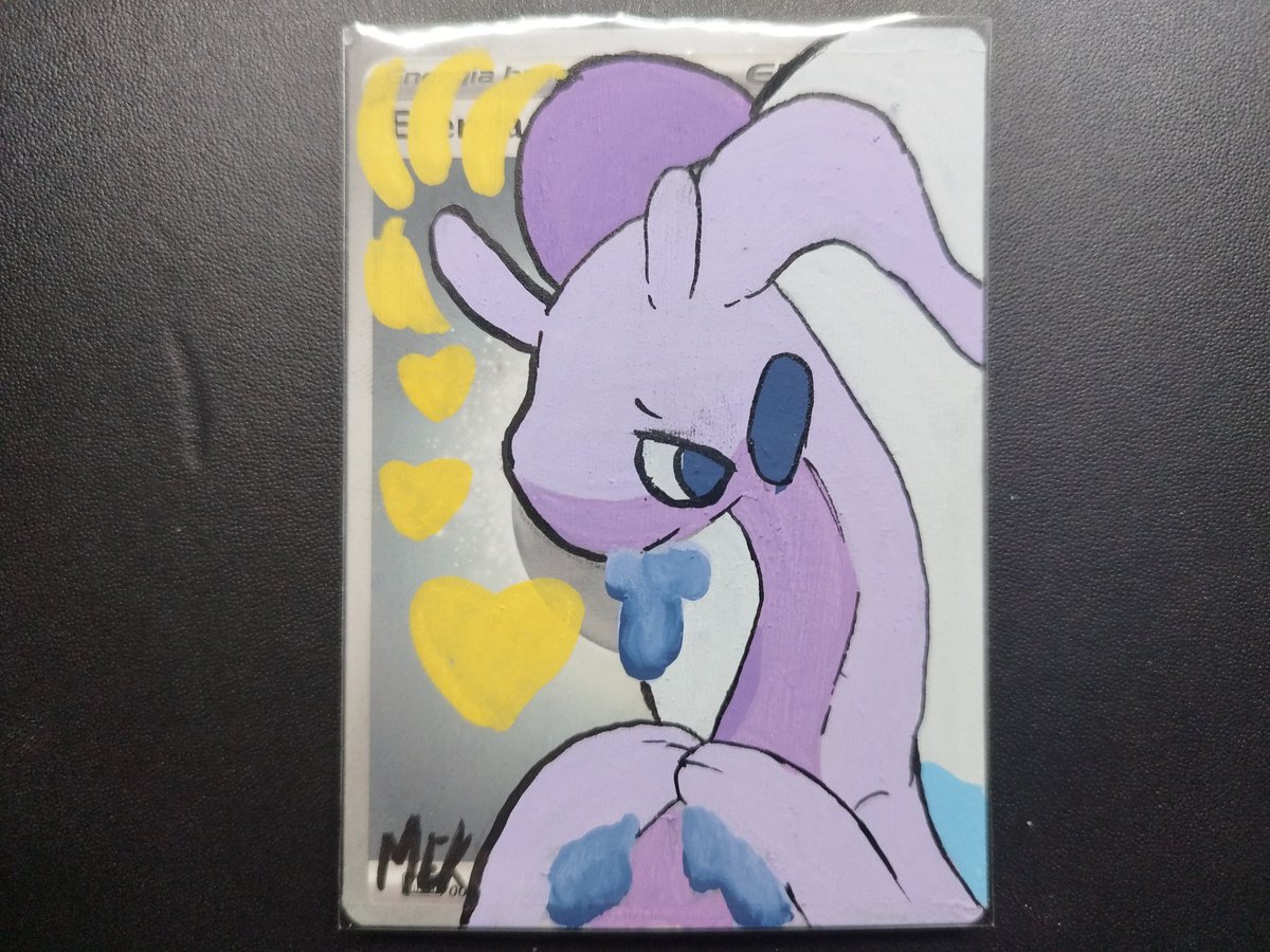 MekBlueART's tweet photo. Adorable! dangerous?

More custom cards! I hope you can come by and see em at Eponafest this saturday and sunday! https://t.co/c5udBlJ4df