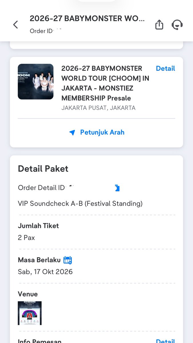 leedaingf's tweet photo. 2024: “ambil tribun aja deh nunggu WT” dpt blue reg
2025: “seumur hidup coba vip 1x deh, mumpung venue masih kecil+sc” dpt vip
2026: “pokoknya wt ke 2 ambil seating” fomo vip☺️

janji wt selanjutnya ambil seating aja😭 https://t.co/8oKPtj8Ndk