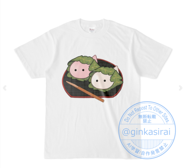 ginkasirai's tweet photo. 夏が近いのでTシャツ追加しました！
2026年6月6日（土）10：00から頒布開始です✨
#LAふらり観光 https://t.co/oJBXLJFxUK