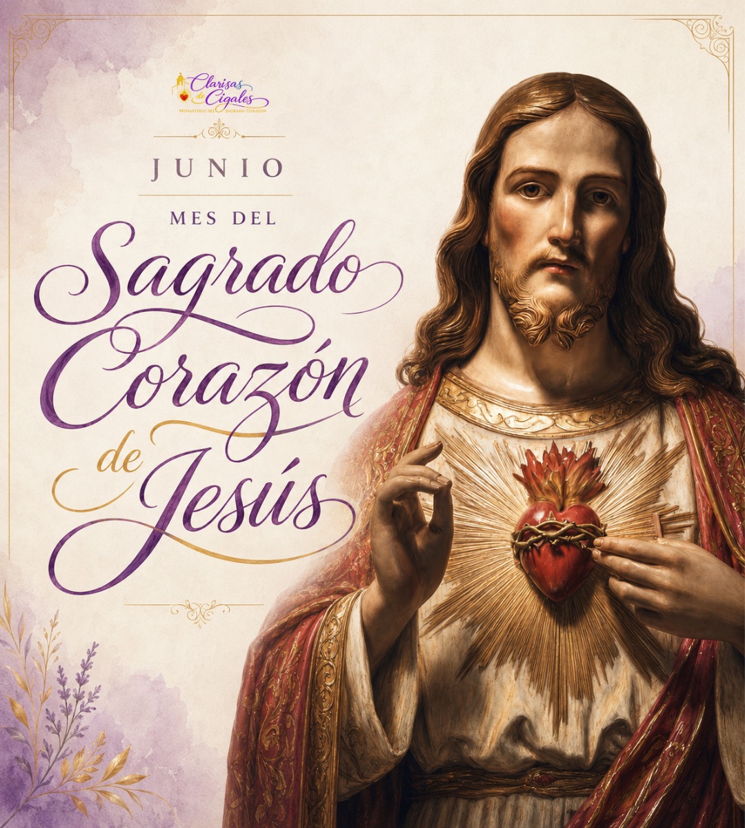 DeCigales's tweet photo. Junio nos invita a acercarnos al Corazón de Jesús.
No con el alma perfecta, sino como somos: cansados, pequeños, necesitados de amor y con muchas ganas de aprender a querer mejor.
Su Corazón no se aparta.
¡Nos recibe, nos sostiene y nos enseña a vivir con más ternura! https://t.co/7zVQ8b2APB