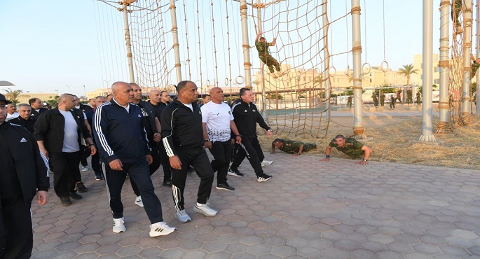 MarMarkosEgSat's tweet photo. وزير الدفاع وعدد من الوزراء يتفقدون الإعداد والتأهيل بالأكاديمية العسكرية 
#مي_سات | #MeSat https://t.co/U0TP2PPUyh