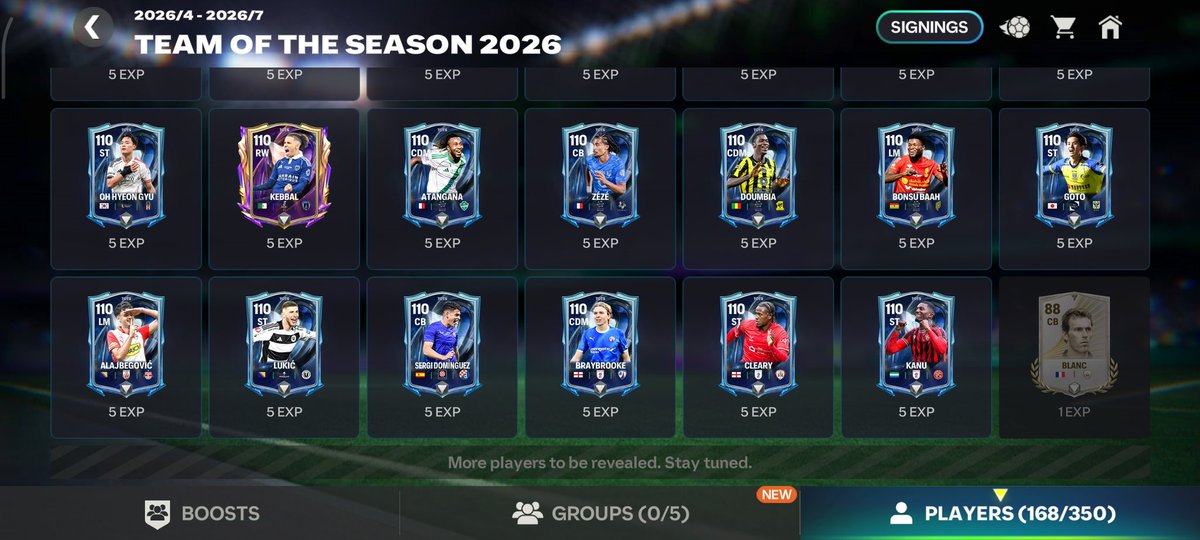 myspareacc1's tweet photo. The people who missed it will think that why the heck is there an 88 ovr blanc in the tots badge😂 https://t.co/GzK7aBdKXE