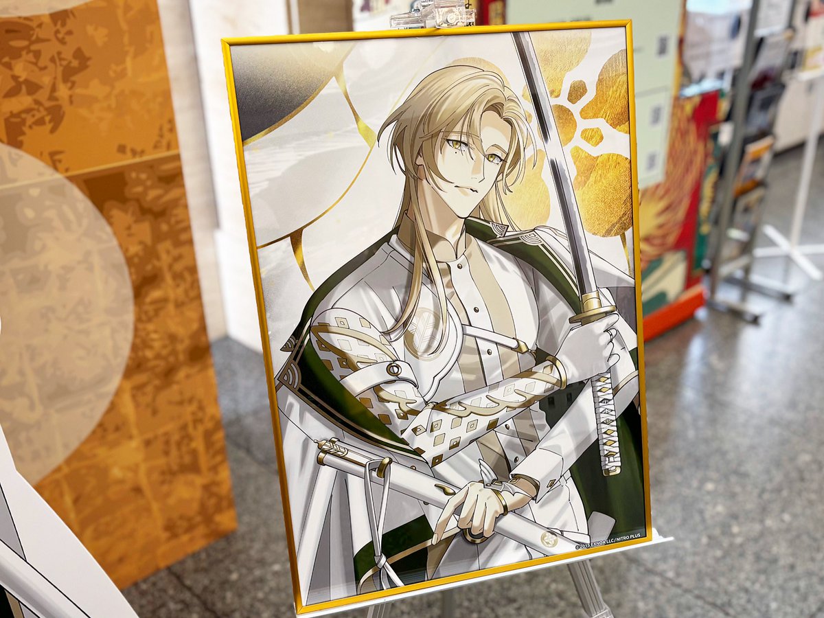 kagamaedake2026's tweet photo. ＼📣いよいよ今週末まで／
特別展「百万石！加賀前田家」×「刀剣乱舞ONLINE 」

#加賀前田家展 では「刀剣乱舞ONLINE 」とのコラボを開催しています✨
刀剣男士の等身大パネルや描き下ろしイラストの展示など、コラボレーションならではの企画をお楽しみいただけるのも、いよいよ今週末6/7（日）まで！
この機会にぜひ #東京国立博物館 にお越しください🌸

コラボレーションの詳細はこちらから↓
https://t.co/9dT3IpRuEU

📍会期：〜6/7（日）
🏛️会場：東京国立博物館