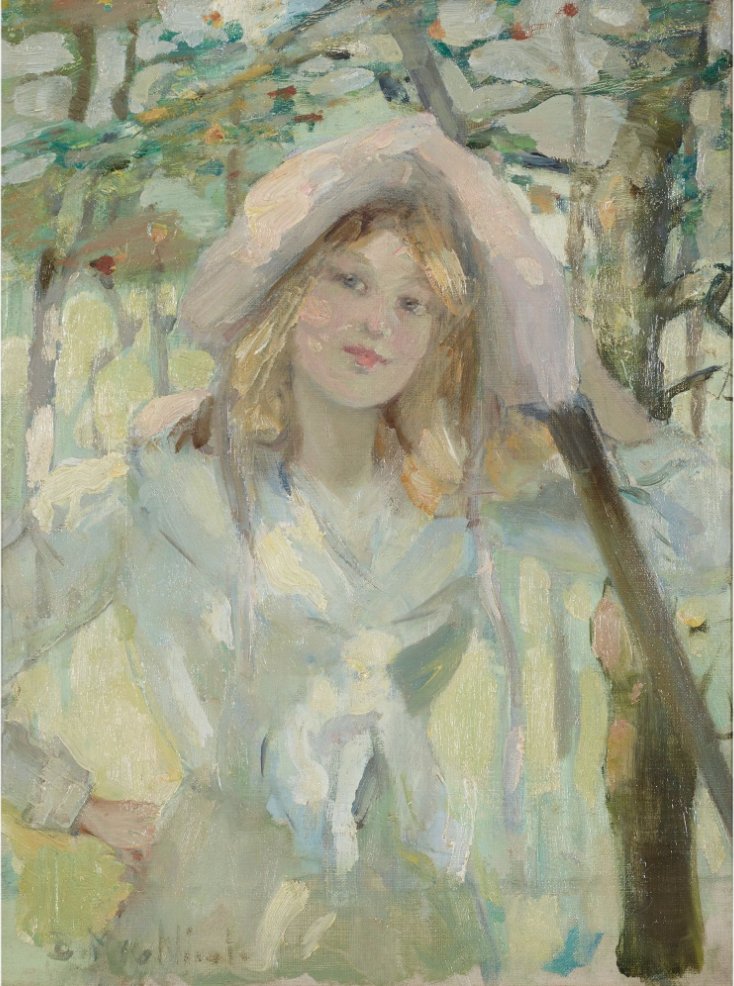 Cleofide's tweet photo. Ein Maler, ein Bild

Elizabeth MacNicol
* 15. Juli 1869 in Glasgow; † 4. Juni 1904 ebenda

Letztes Jahr gab es hier einen kleinen 🧵 zu der bekannten Vertreterin der Glasgow School, die viel zu jung an Präeklampsie starb. Damals hochgeschätzt, heute fast vergessen. https://t.co/9j0rI2NPg8