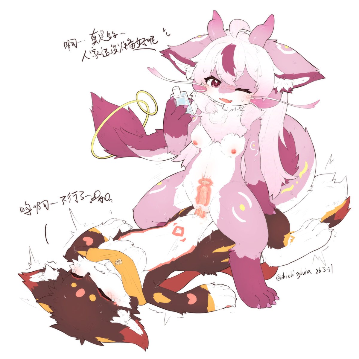 ShiokiSylvia's tweet photo. 😩💦
😈❤️

Playing 10

#furrycommunity #furryfandom #ケモノ #メスケモ #furry #kemono #furryartnsfw #furryartist #furryart #Dragon #ドラゴン https://t.co/lZJIeWX4UN