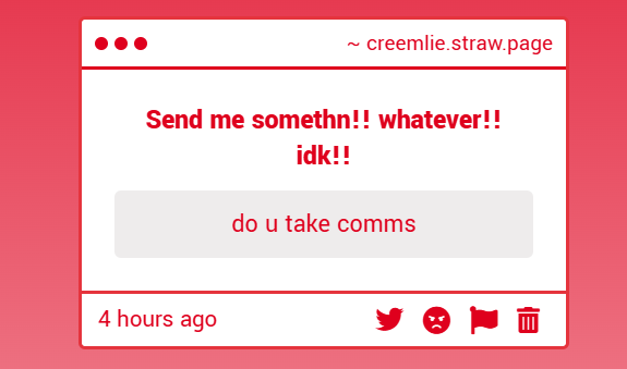 SovyCo's tweet photo. no cause I'm unmotivated and not confident in my abilities to give someone what they'd expect from me https://t.co/tFrnY7W4qX