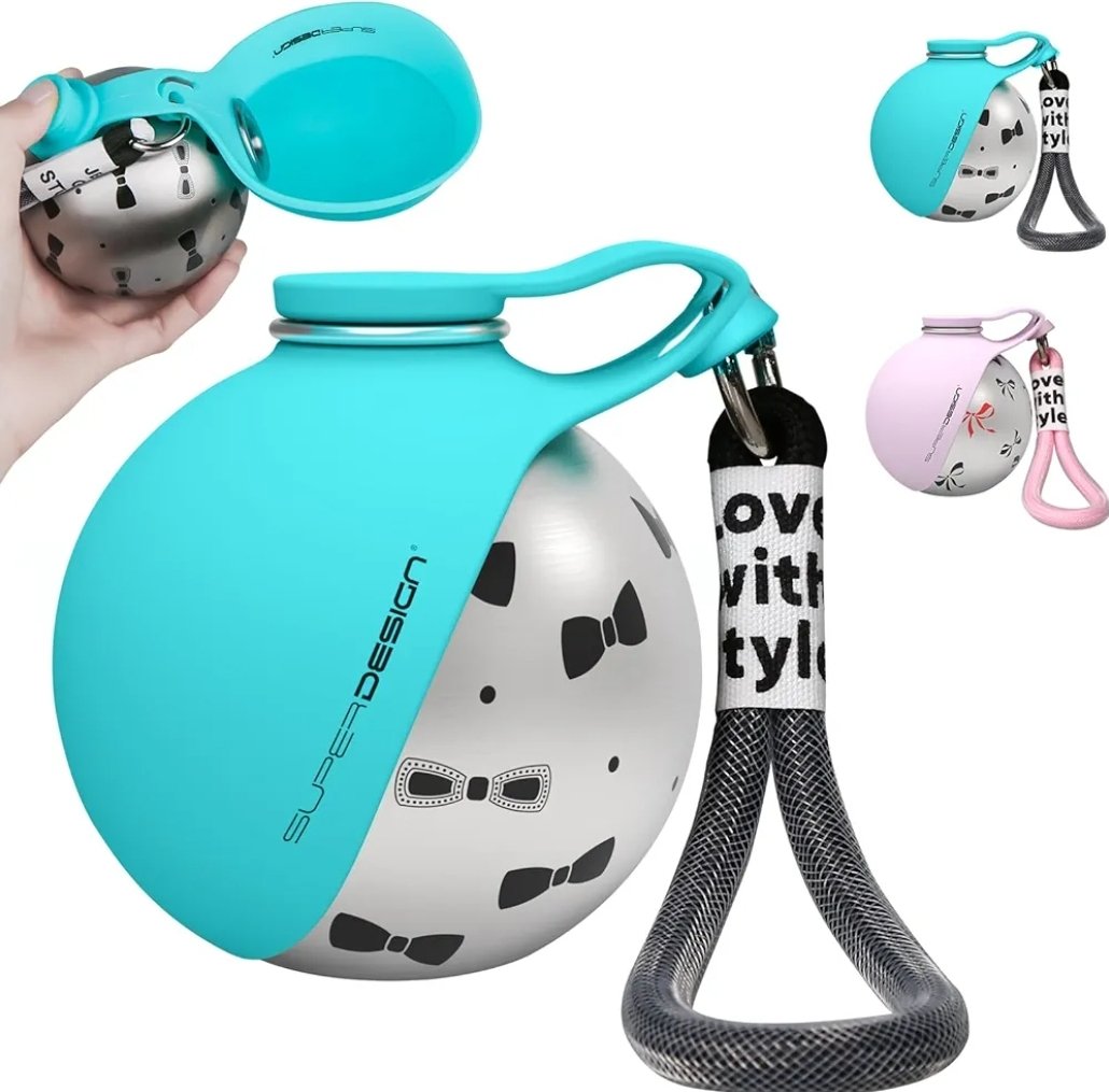 Columbia__0's tweet photo. 2-in-1 Portable Dog Water Bottle for Small Dogs - Leak-Proof &amp; Compact Dog Travel Water Bottle -Stainless Steel Bottle &amp; Silicone Bowl - Ideal for Walking, Hiking &amp; Travels(10 fl oz, Blue) https://t.co/9Bn1Lz6JKP https://t.co/pCJuXlrUgI