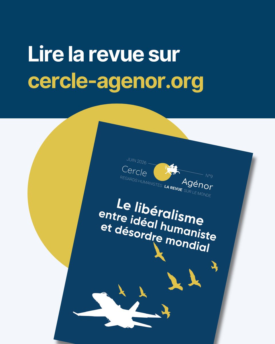 CercleAgenor's tweet photo. Le @CercleAgenor publie le nouveau numéro de sa revue : « Le libéralisme entre idéal humaniste et désordre mondial ». Une invitation à réfléchir aux fondements, aux tensions et aux actualités du libéralisme. 80 pages en lecture libre ⤵️
https://t.co/4pVZTcfdQB https://t.co/yUBaR42nkH