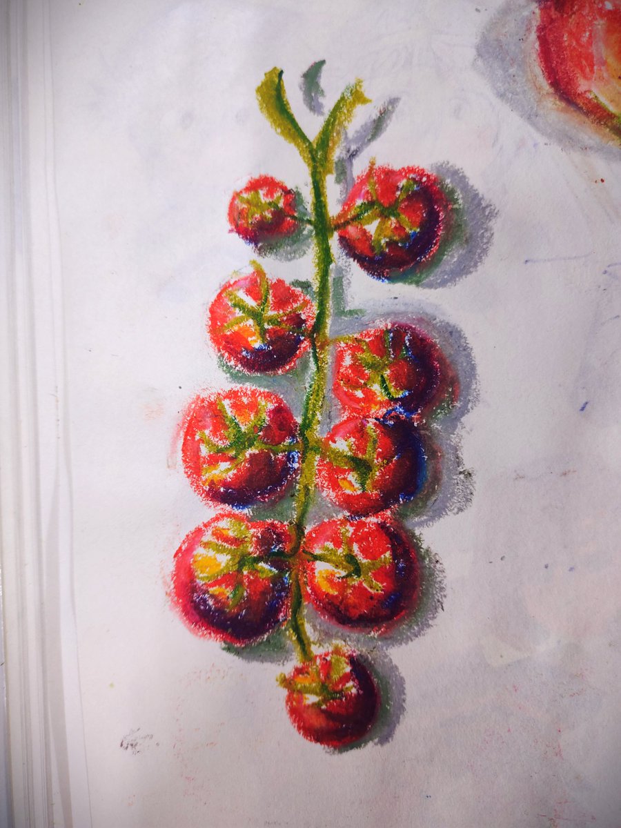 FullOfCy's tweet photo. Using oil pastels https://t.co/3FcGez2UJe