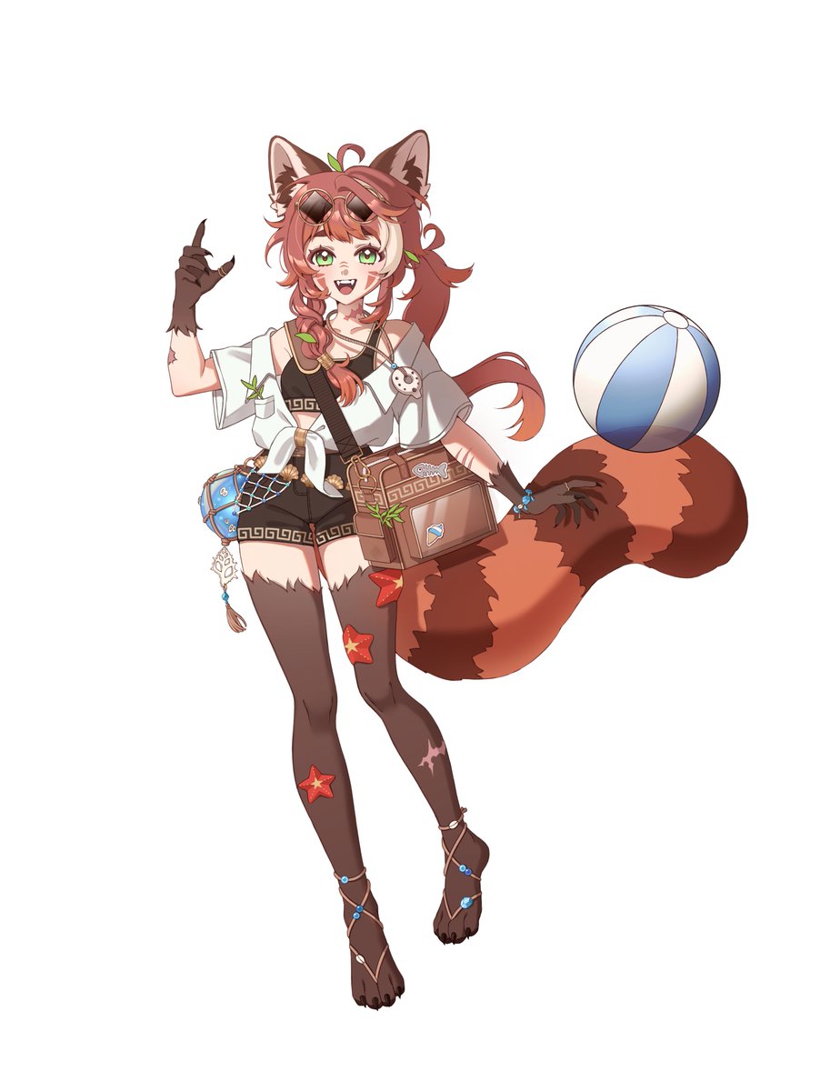 nozoexplorer's tweet photo. Design d'été ! ☀️⛱️
Grand merci a @Sunfangs_ d'avoir réalisé ce design magnifique ! https://t.co/wxdhcpiXUO