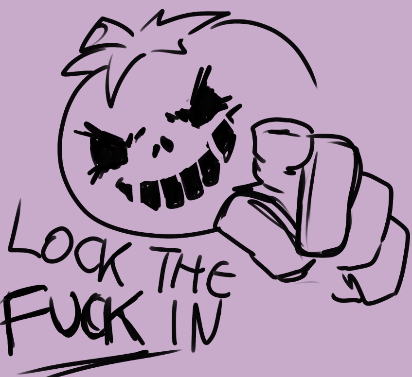 Darumokos's tweet photo. it is one of those days where i panic about everyone hating me again. augh. ough. i need to focus on drawing i need to DISTRACT myself. motivational 30 second tomato art. https://t.co/wlidfvs1A6