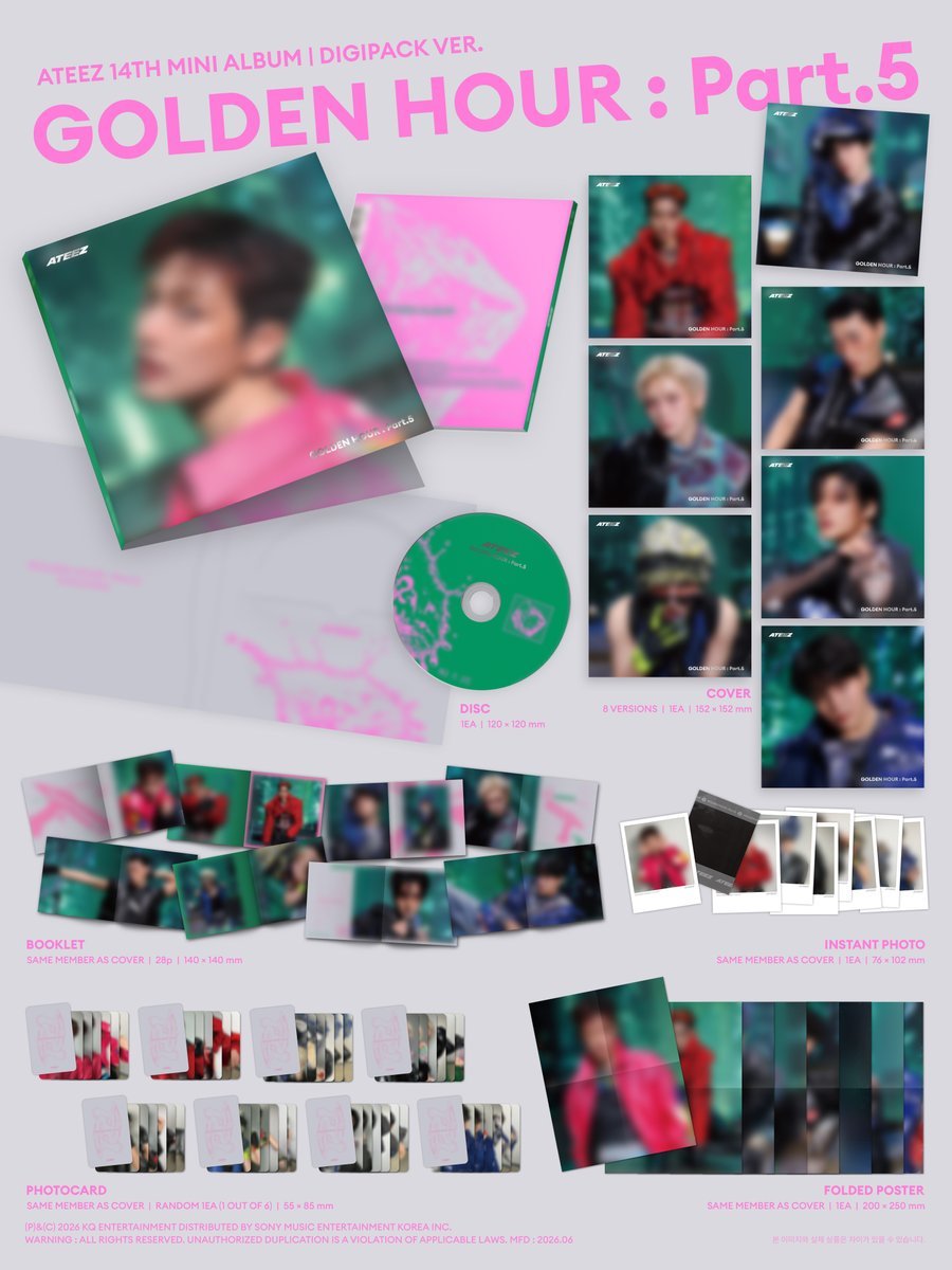 NNpadada's tweet photo. WTS LFB PH (NETA)

ATEEZ GOLDEN HOUR PT.5 (NO POB) 

PB: 450 ea / 1300 set 
DIGI: 280 ea / 2000 ot8 (no unit)
POCA: 200 ea / 600 set 

✔️choose version
Reply/dm "mine + album"

Dop: dp 50% 6/30, bal 07/31

wts ateez hongjoong seonghwa yunho yeosang san mingi wooyoung jongho https://t.co/RPZSa88BoE