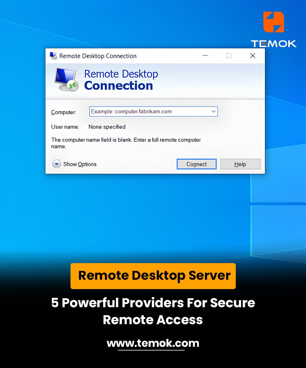 temokvoice's tweet photo. Compare the best Remote Desktop Server providers for secure RDP access globally, business productivity, encrypted sessions, and remote work.
https://t.co/LIVtenqpev
#RemoteDesktopServer #SecureRemoteAccess #CloudComputing #VirtualDesktop #ITInfrastructure https://t.co/qF4jLQpBGl