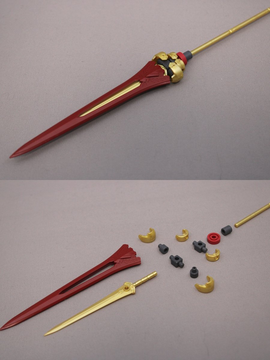 fortresshum's tweet photo. 簡単武器構造論。

基本的にMFの武器は3ミリ接続なので30MM系の汎用ジョイントを利用すると簡単に拡張出来ます。

三点ほどサンプルを用意しました。
完成形と解体図です。
単純ですが色々遊べて楽しい。
#30MF https://t.co/QEKhwy3AJN