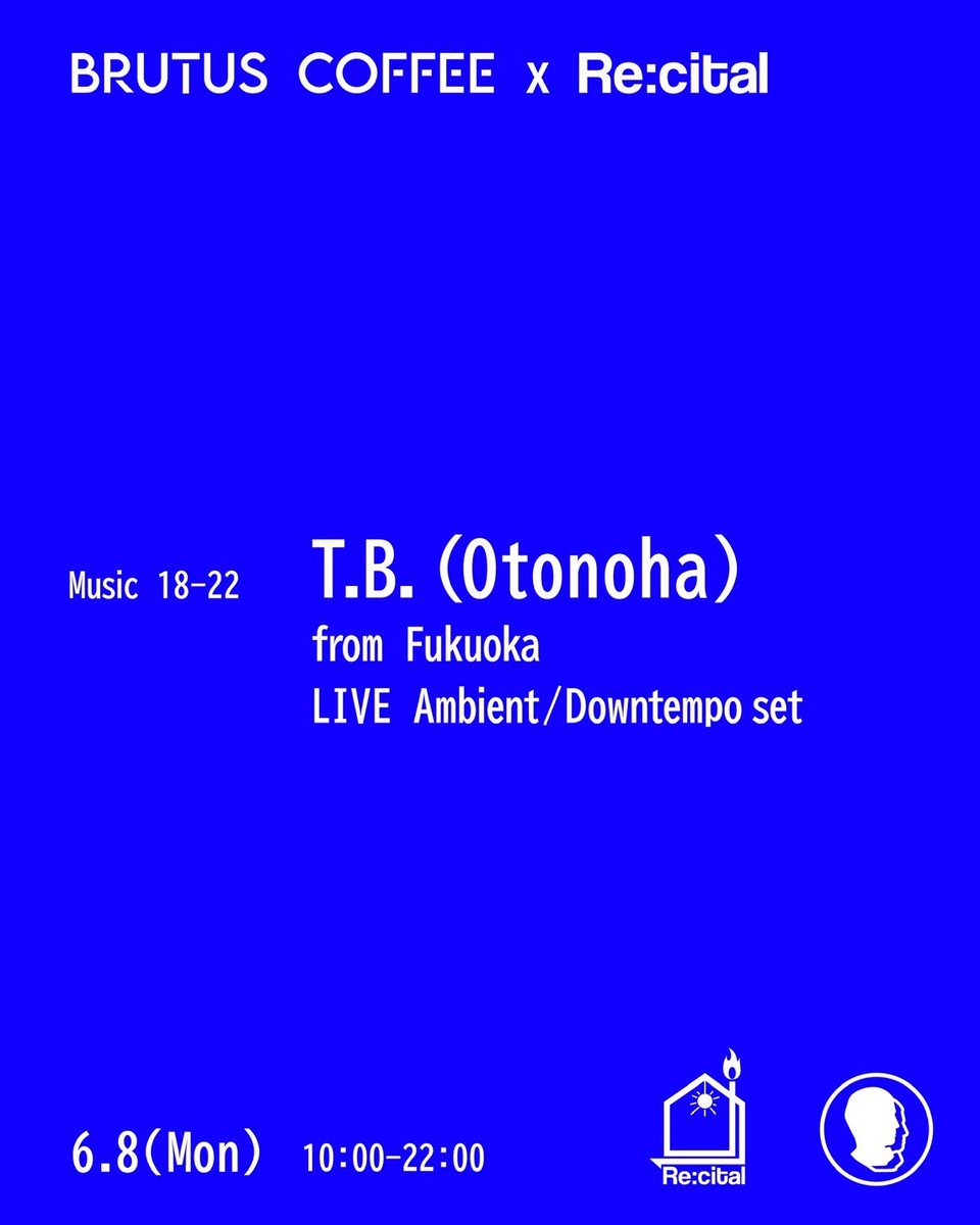 otonohatb's tweet photo. 来週月曜 BRUTUS COFFE 中目黒
LIVE Ambient/Downtempo set https://t.co/53KDZKl9BN