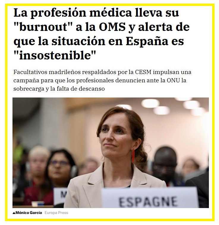 CESMARAGON's tweet photo. La propuesta, nacida durante una guardia quirúrgica en un hospital madrileño mientras se intervenía de urgencia a un paciente con una perforación ocular a las 21:00 horas, busca visibilizar la sobrecarga asistencial, los turnos prolongados de hasta 24 horas ... https://t.co/EfzPYO563J