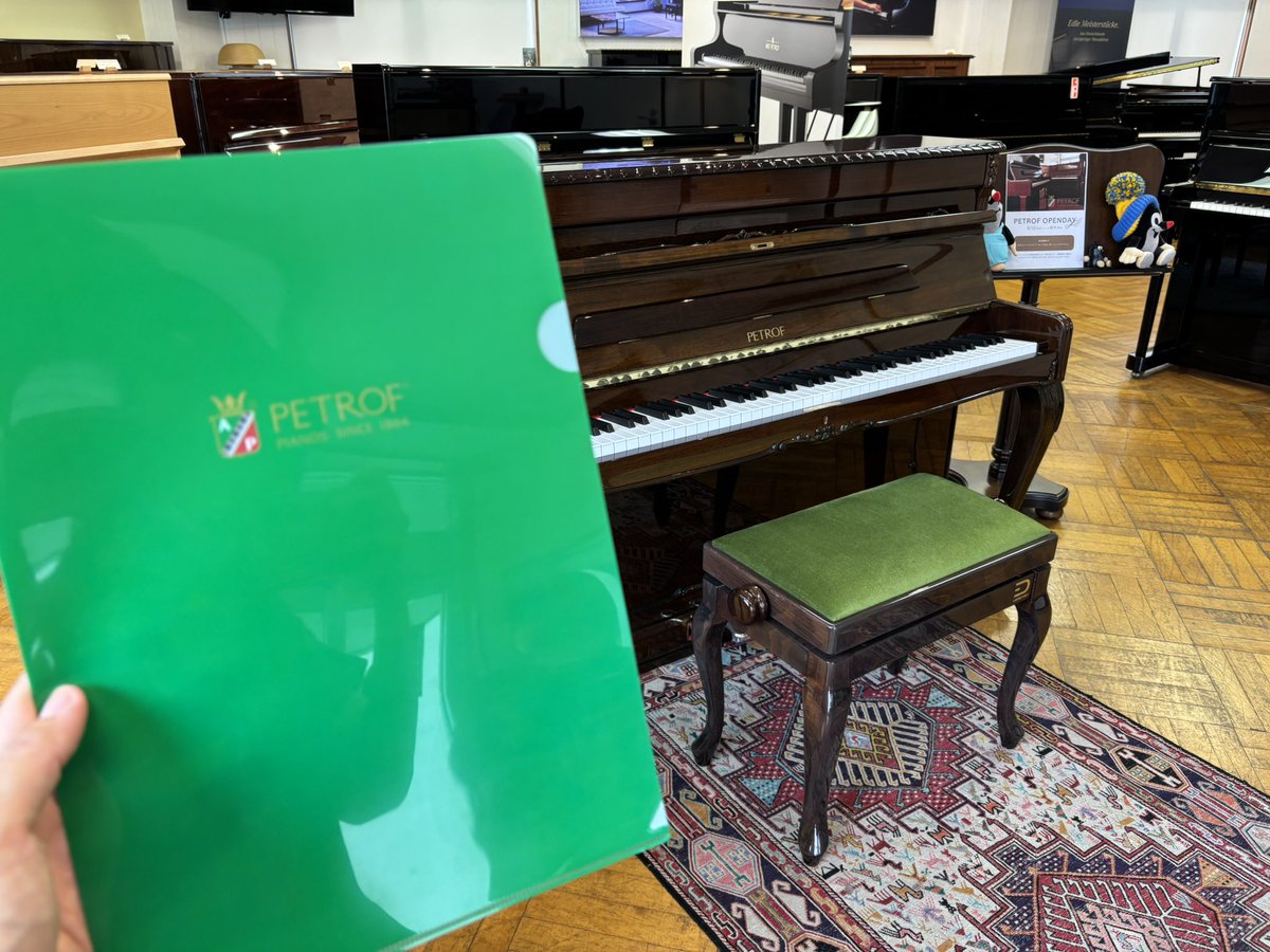 2025Lunapiano's tweet photo. #名古屋ピアノ調律センター
PETROFの試弾で伺いました。
温かい音色に 弾いててとても心地よかったです！
ステキな記念品もいただきました💞
貴重な機会をありがとうございました！
#PETROF #糸 #中島みゆき #耳コピ https://t.co/LAWmHcfkRF