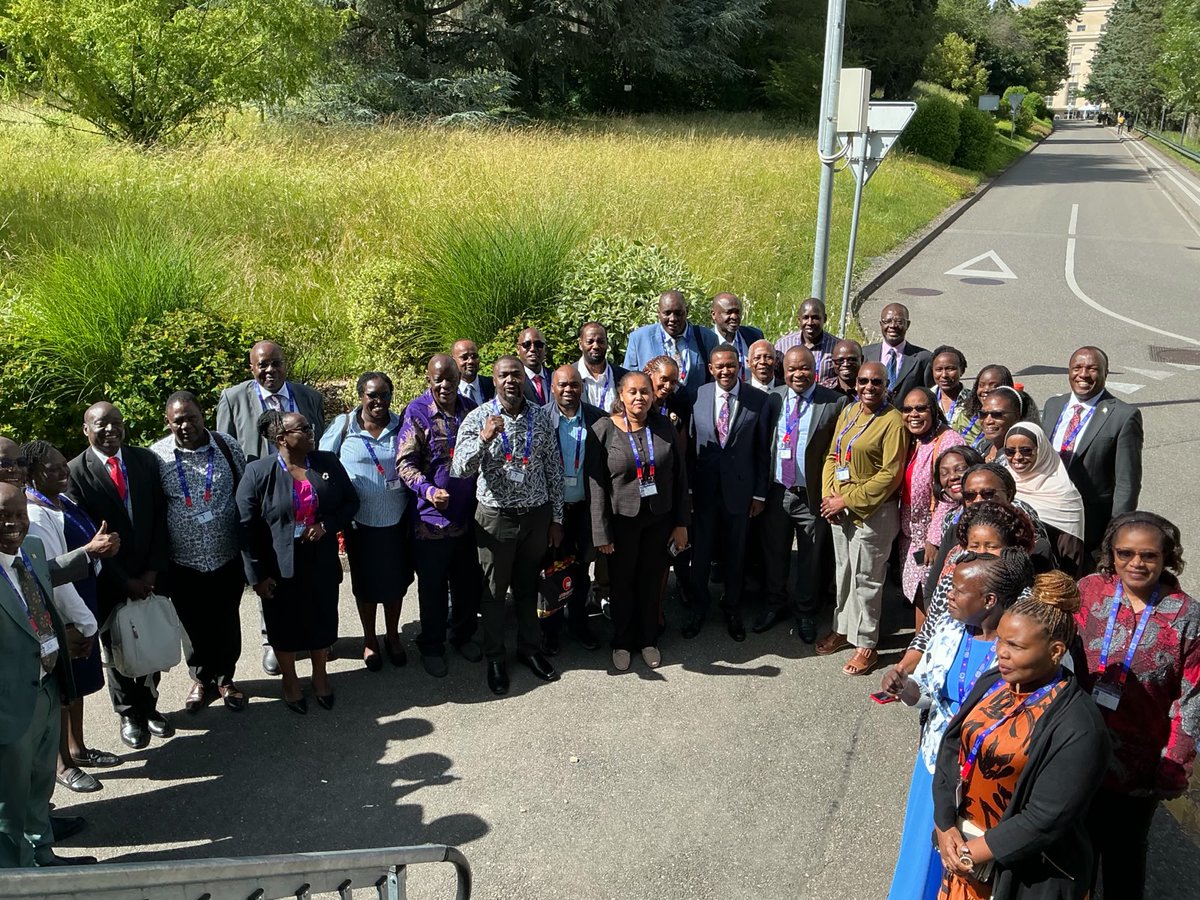 kmpdu's tweet photo. 👥 KMPDU Representation at the #114TH Session of the International Labour Conference (ILC)

KMPDU Secretary General, Dr @Davji, and National Chairman, Dr @abimwachi, are attending the 114th Session of the International Labour Conference (ILC) in Geneva, Switzerland, under the theme, "Advancing Social Justice, Promoting Decent Work."

The conference brings together worker, employer, and government representatives from 187 member states to deliberate on issues shaping the future of work. Key discussions include decent work in the platform economy, strengthening social dialogue and tripartism, and advancing gender equality in the workplace.

KMPDU looks forward to sharing Kenya's experiences, learning from global best practices, and strengthening solidarity with workers' movements worldwide. The pursuit of decent work, fair labour standards, strong public services, and social justice remains central to building equitable and inclusive societies.

#ILC2026 #ILO #KMPDU #DecentWork #SocialJustice
