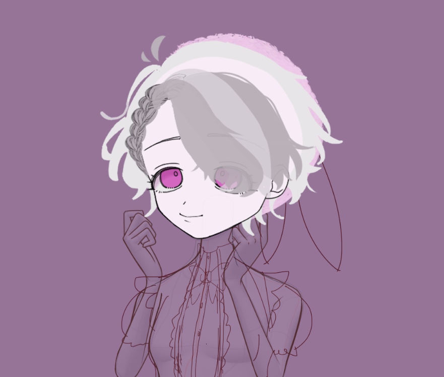 miya_jp2's tweet photo. 去年の12月から描き続けているアバター...。服を全然着てくれなくて描き終わらない。くそ、かわいい😭 https://t.co/70jIup4d7p