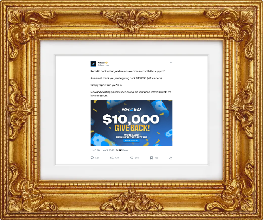 stickermule's tweet photo. @Alfirdaus001 @Razedcom Here's your framed post: https://t.co/A4csvYsIt1
Follow @stickermule to support this bot. https://t.co/DnpSCLsXdy