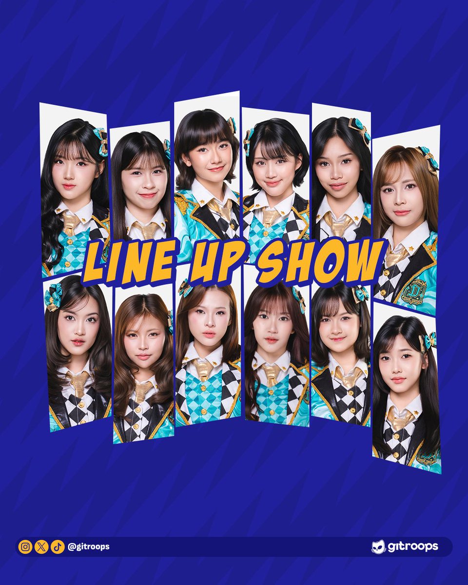 gitroops's tweet photo. Berikut jadwal show kak @A_GitaJKT48 untuk Theater JKT48 minggu ini:

05 Juni 2026 - Dream Bakudan

Tiket offline bisa dibeli melalui website resmi JKT48 &amp; online di IDN App

#DreamBakudanJKT48 https://t.co/pUJVvBbIeA