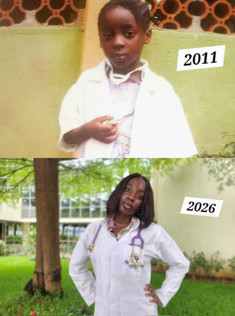 missydisu's tweet photo. Halfway to becoming Dr Disu.🔥   Somehow along the way I forgot how much this meant to me but now I'll do everything in my power for that little girl in me whose dream was to become a doctor. https://t.co/g5DT9tfI8T