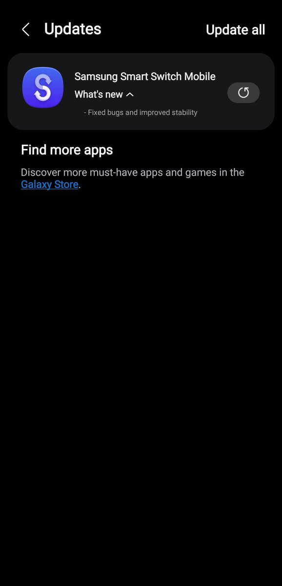 A2ZTechX's tweet photo. Samsung smart switch for mobile is getting an update - S25U/One UI 8.5 https://t.co/IEB0fsxHDr