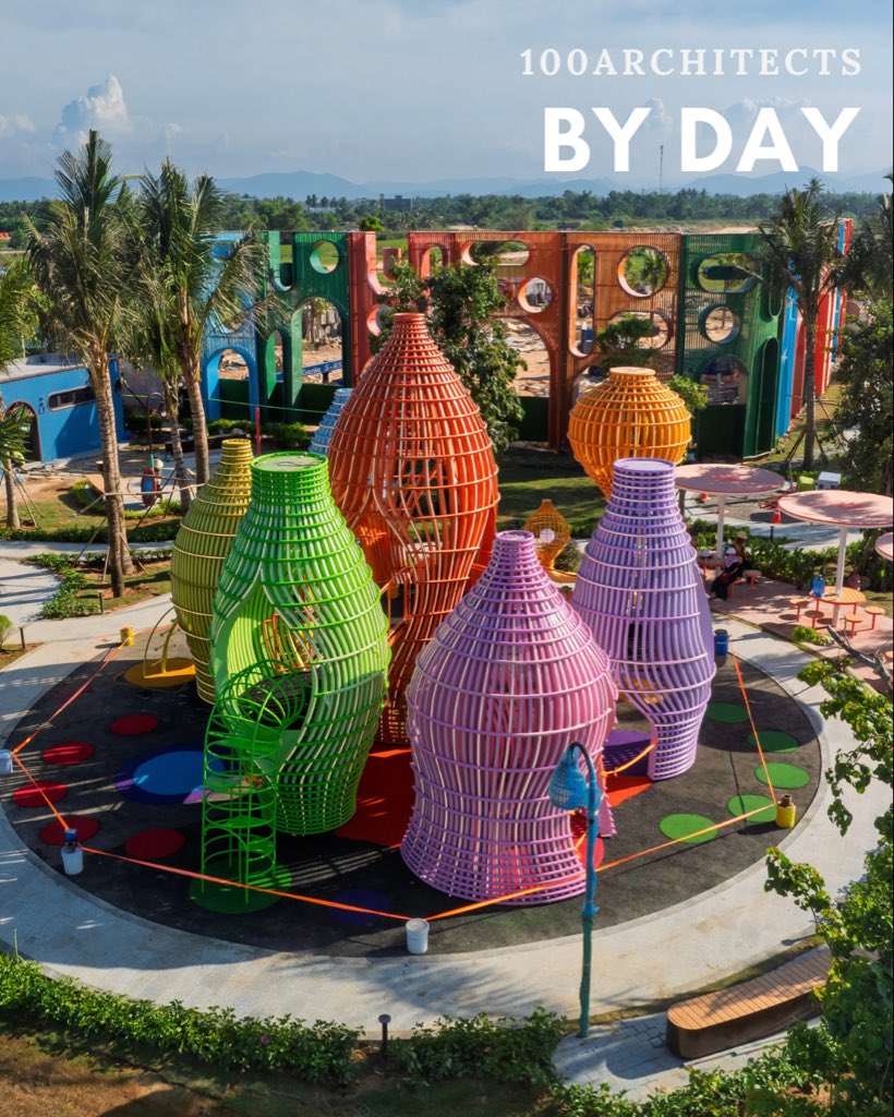 100architects's tweet photo. By day, By night. ✨
These are early photos of a new build project in Quang Ngai, Vietnam.
#100Architects #ConstructionProgress #Architecture #DesignBuild https://t.co/5jtuj3xHK4