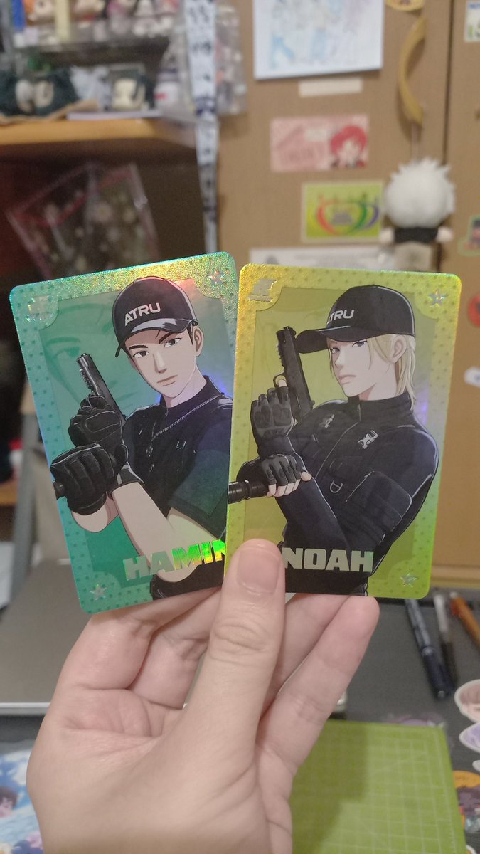 gojodreee's tweet photo. Got Hamin and Noah PC from my ID Pass! WTT Noah ke Yejun plis 😭🙏🙏🙏🙏

Bisa ketemuan tanggal 7 di GI I'll be there to watch PLAVE 🥺🥺🥺 https://t.co/w71FgBiNnp