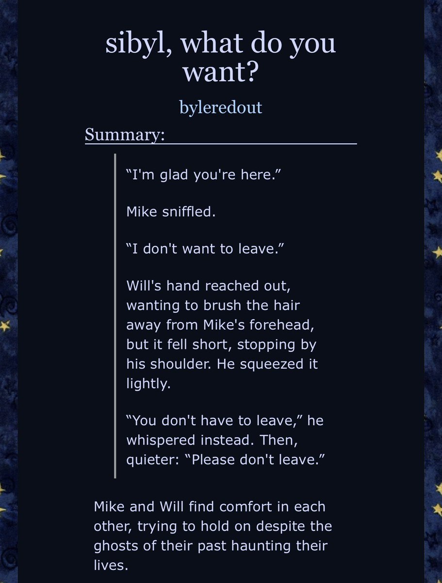 hemminof's tweet photo. hey guys this might be the most devastating fic i’ve ever read in the history of all time it’s so beautiful plz go read 🤍🤍🤍 https://t.co/rH8J3XkvF7