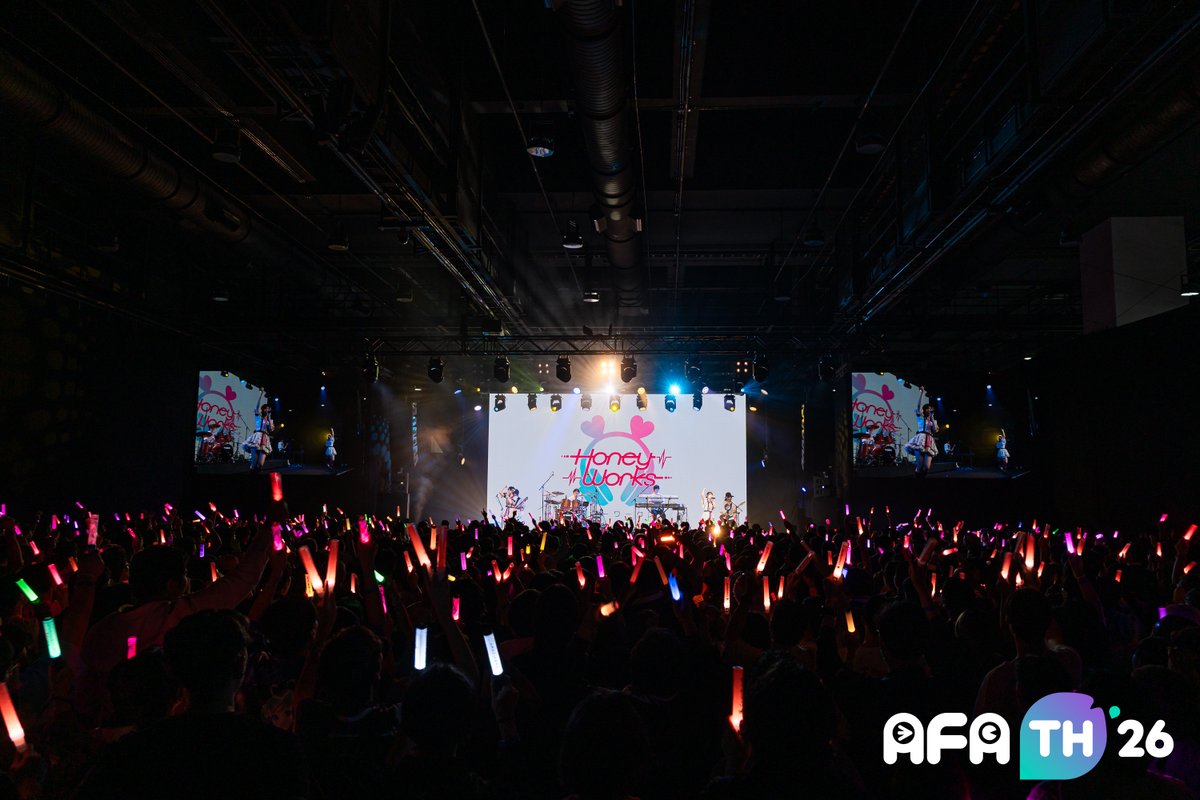 animefestasia's tweet photo. #AFATH26 HoneyWorks delivered an unforgettable performance! 

Featuring CHiCO, HaKoniwalily, Momoko Hashimoto &amp; Momona Matsumoto from TAKANE NO NADESHIKO, and Rio Nagao &amp; Yura Nishihara from Karen na Ivory, they brought hit after hit,  from beloved classics to fan favorites. https://t.co/sDXaBSnxqP