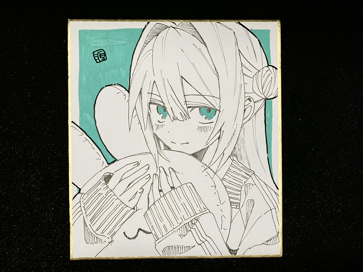 gen_nosukech's tweet photo. 中くらいのアナログ色紙が増えたよ
#COMITIA156 https://t.co/uEZBSAyXig