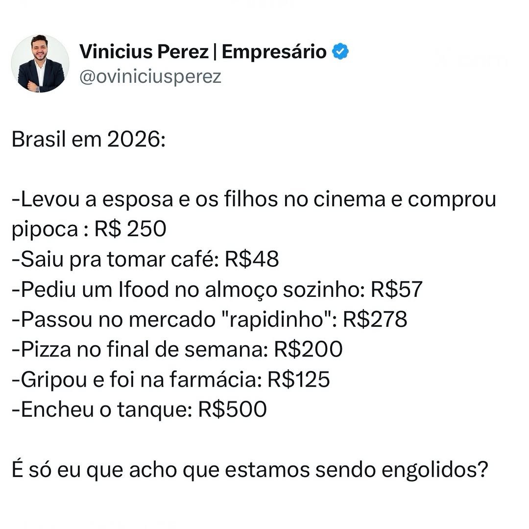 Chefcarolinavi1's tweet photo. Estamos sendo espoliados, todos os dias. 
Tudo para sustentar um quadrilha que tomou o poder: https://t.co/VTXVVAmTgl