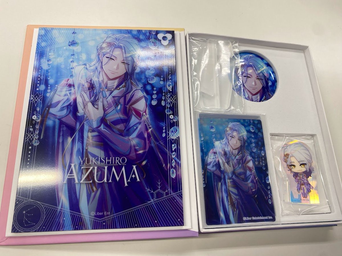 入荷情報】 『A3!』 MANKAI TREASURE BOX 雪白東 入荷しました！ 開封