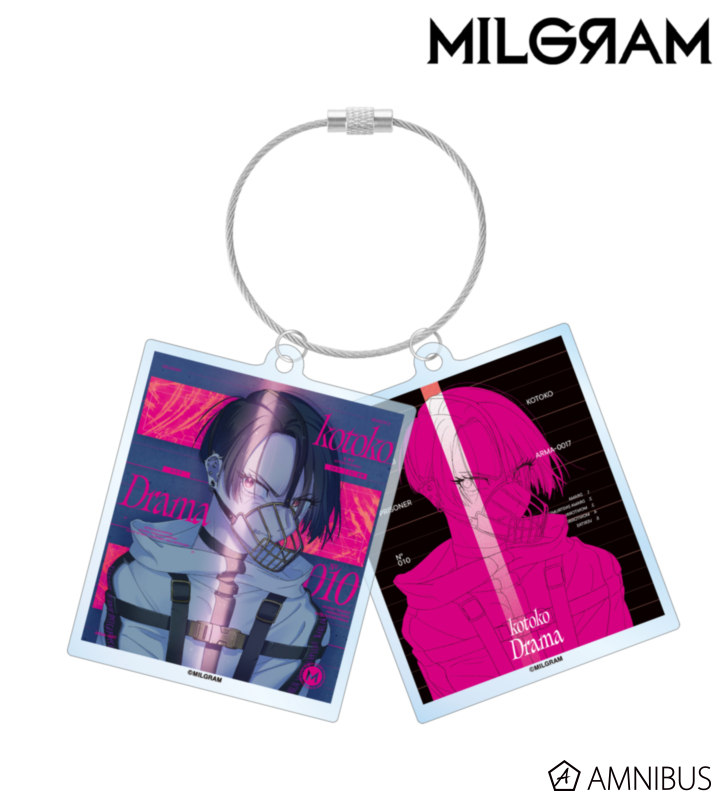 MILGRAM ミルグラム ステラワース アクリルキーホルダー コトコ AMNIBUSで予約開始！ MILGRAM -ミルグラム- コトコ『ドラマ
