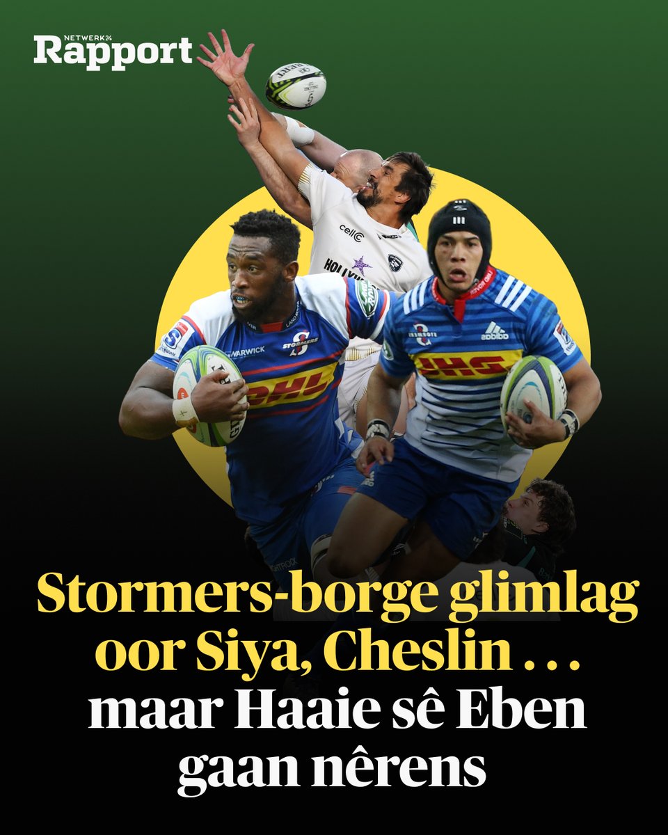 RapportSA's tweet photo. 🔗LEES MEER: https://t.co/3E3GRZhoZB
Die waarde van Siya Kolisi en Cheslin Kolbe se handelsname is so groot dat dit die salarisse regverdig wat die Stormers vir dié twee Bok-kolosse sal opdok. https://t.co/8XTtzSg1WY
