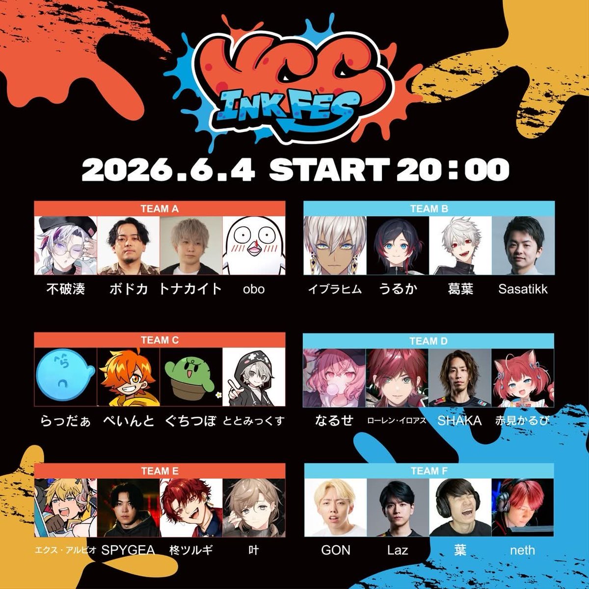tiramisu7773's tweet photo. VCC INK FES 神視点【Splatoon3】 https://t.co/jpPVrjSiBM @YouTubeより

うおおおおおおお https://t.co/aznwiW17tb