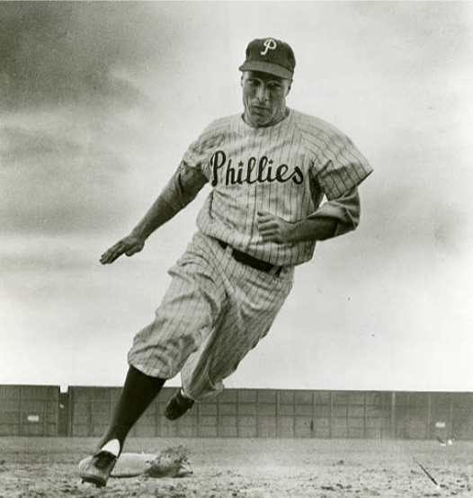 Jimfrombaseball's tweet photo. "Richie Ashburn never really held the respect of most fans outside Philadelphia.
The majors had three other center fielders who were that talk of the town at that time, Mays, Snider, and Mantle.
But Richie was a great player.
A natural lead-off hitter and the best gloveman of the bunch.
When the 1950's came to an end, Ashburn had MORE hits than any other man who played during the era.
That's right, MORE than Musial, MORE than Williams, MORE than Mantle, or Mays or Snider."
Erick Emert.
I'm flattered that so many baseball people think I'm a Hall of Famer.
But what's hard to believe is how, one-hundred and fifty plus people have changed their minds about me since I became eligible, because I haven't had a base hit since then."
Richie Ashburn.
Richie Ashburn was elected to 6 All-Star teams, won the National League batting title twice, and the National League stolen base title once.
After his playing career, he became an announcer for the Phillies on TV and radio from 1963 until his death in 1997. Broadcasting partner Harry Kalas once had a woman under the arch in St. Louis.
Kalas came to the game with grass stains on his suit.
Richie Ashburn said on the air that day:
"Harry, they tell me you can get to the top of that thing.
Have you ever been up it.
I know you've been under it."
Another of Harry Kalas's girlfriend's was a woman named Faith.
One year when the Phillies were terrible, Ashburn said on the air:
"You have to have faith.
And Harry, I know you've had Faith all summer long."
"The Tilden Flash!"