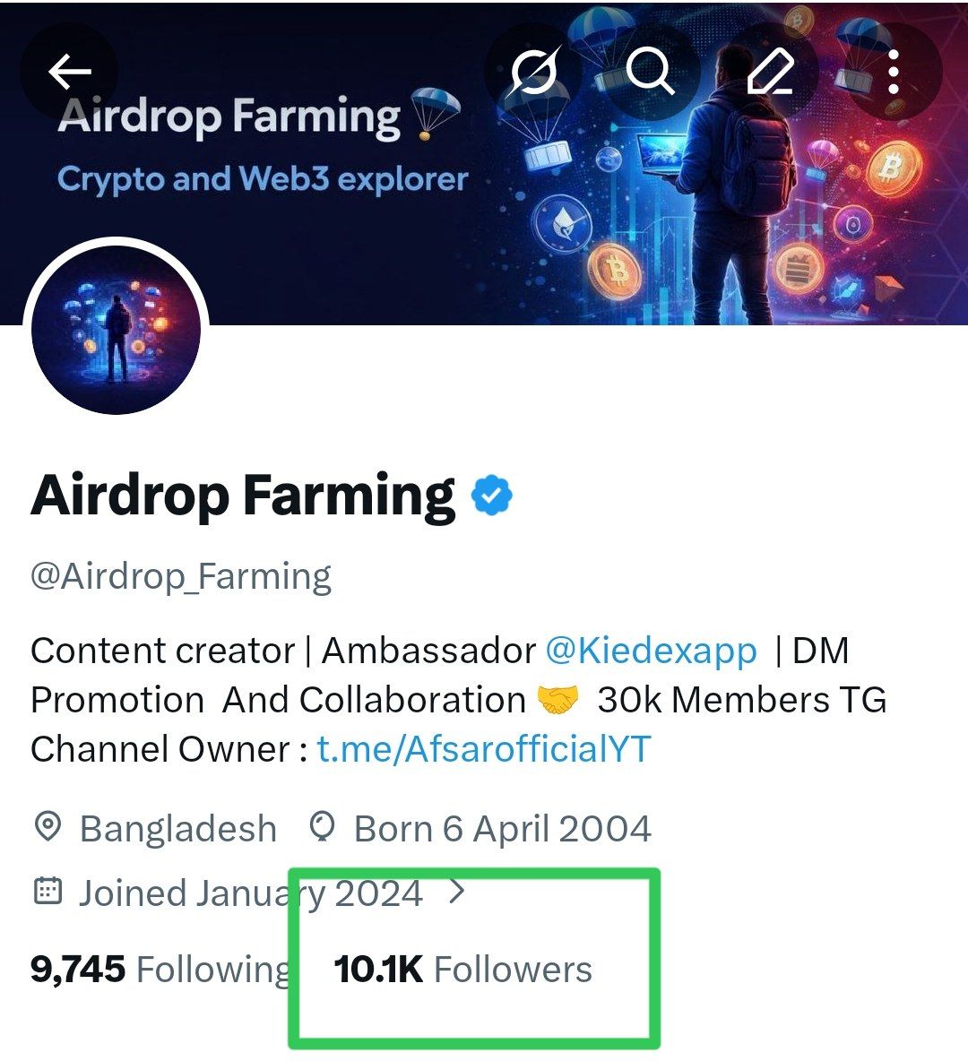 Airdrop Farming tweet media
